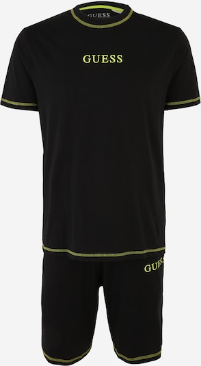 GUESS Kratka pidžama 'WILLEM' u jabuka / crna, Pregled proizvoda