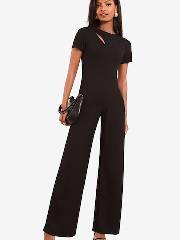 LipsyKombinezon - crna boja: prednji dio