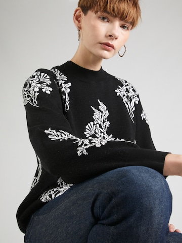 Twinset Sweter w kolorze czarny