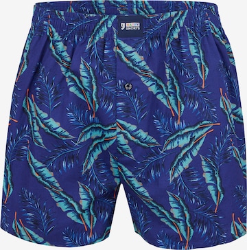 Happy Shorts Boxer ' Motives ' in Blau: predná strana