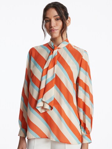 Ana Alcazar Blouse 'Zedana' in Oranje: voorkant