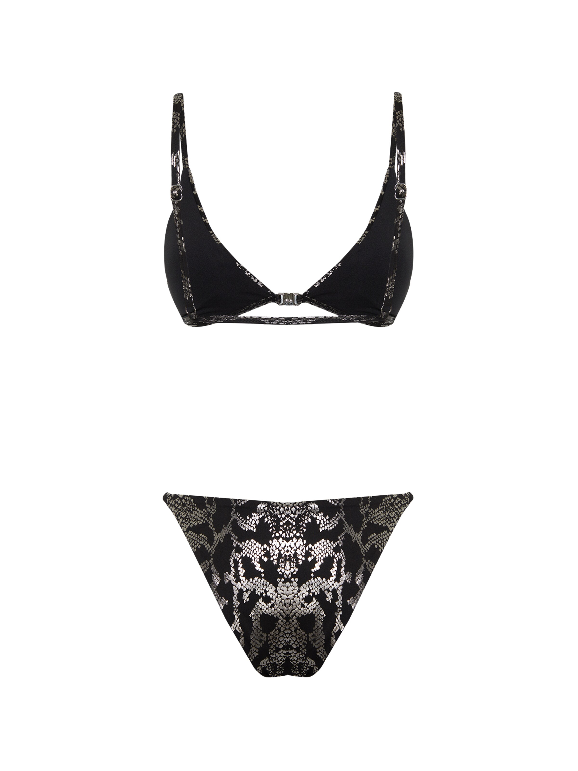 Trendyol Trikotni nedrčki Bikini | črna barva