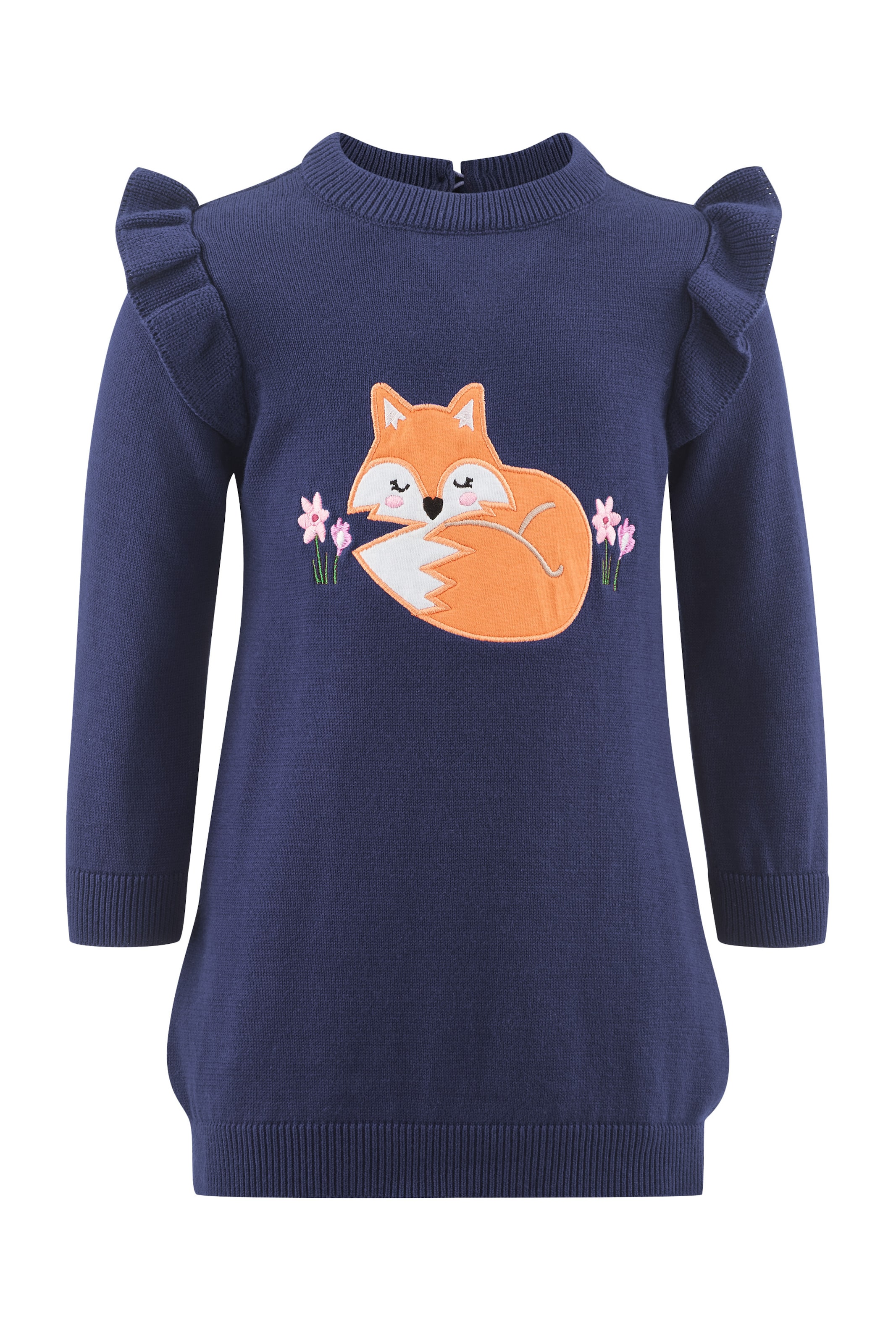 happy girls Рокля в синьо: отпред