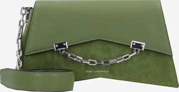 Borsa a tracolla 'Seven 2.0' di Karl Lagerfeld in verde: frontale