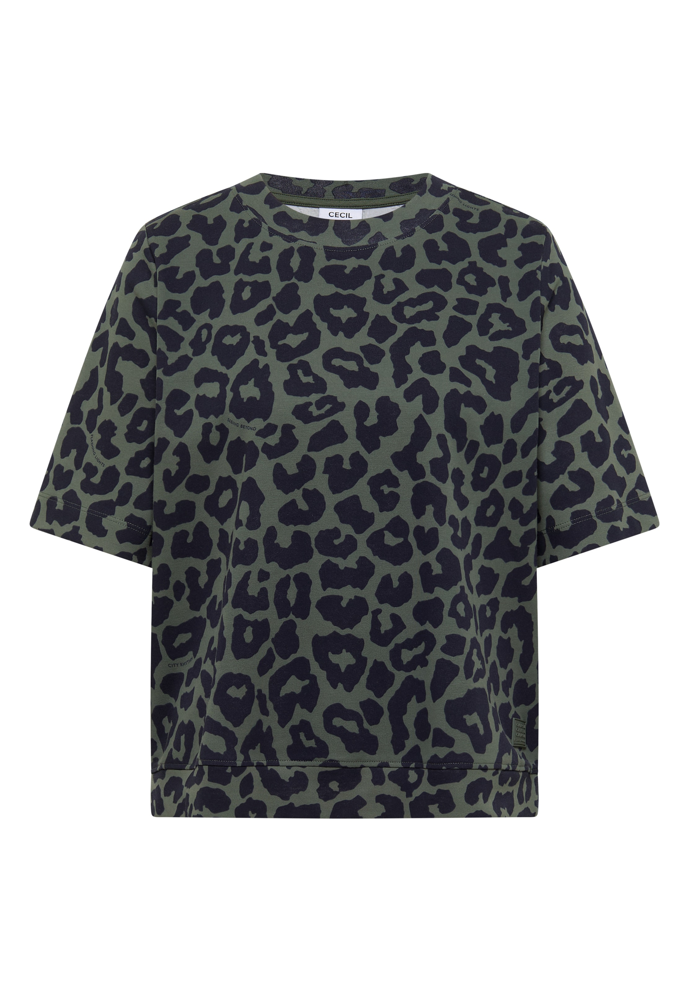 CECIL T-Shirt in Grün: Vorderseite