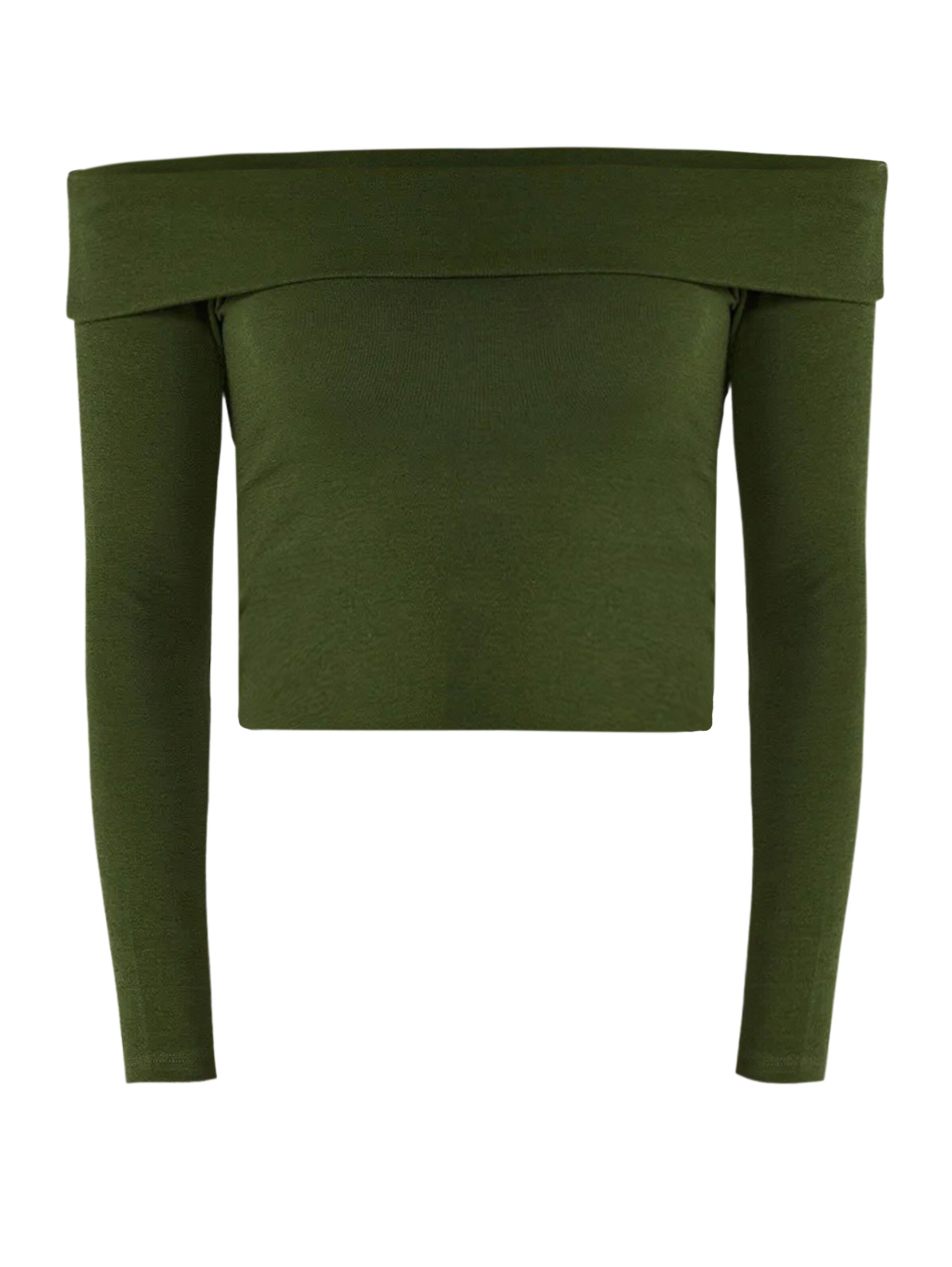 No Matter What Sweater in Green: front