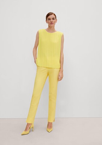 COMMA - Blusa en amarillo