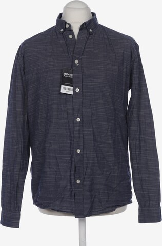 minimum Button Up Shirt in L in Blue: front