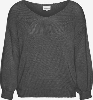 Pull-over oversize 'Milana Cotton' americandreams en gris : devant
