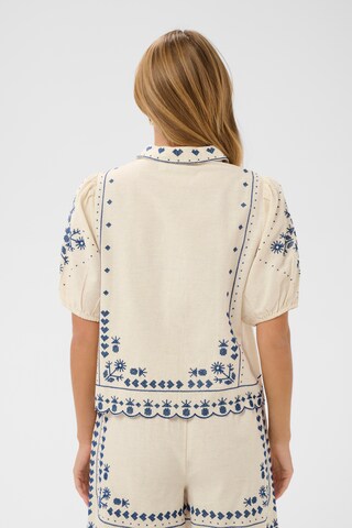 SAINT TROPEZ Blouse in White