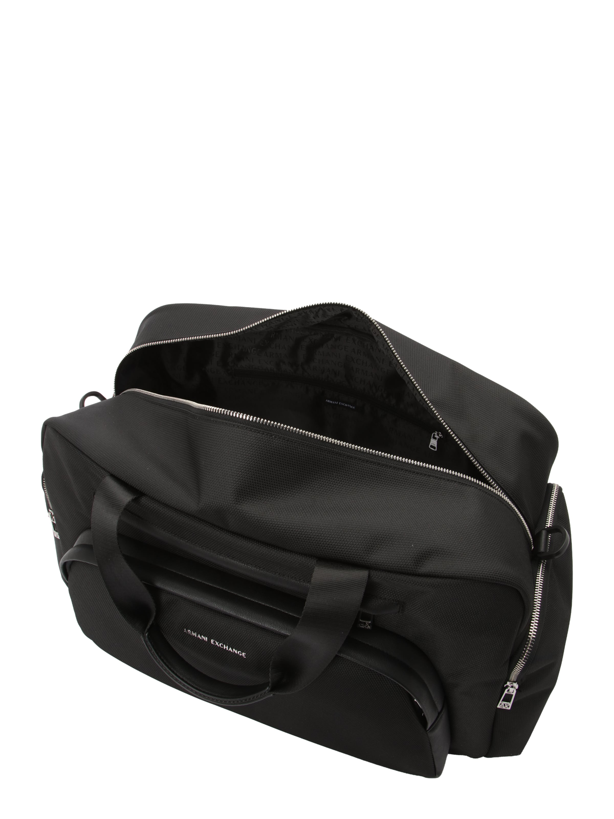 ARMANI EXCHANGE Torba podróżna 'SINGAPORE' w kolorze czarny