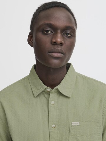 BLEND Regular fit Button Up Shirt ' BHALKE ' in Green