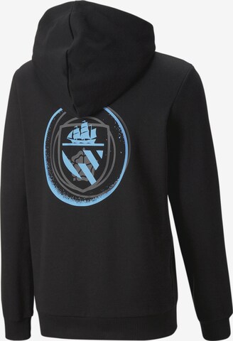 PUMA Sportief sweatshirt 'Manchester City' in Zwart