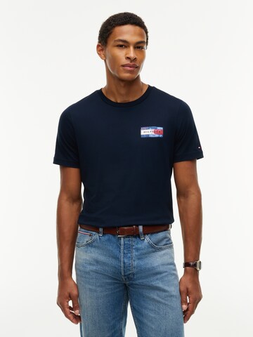 Maglietta di TOMMY HILFIGER in blu: frontale