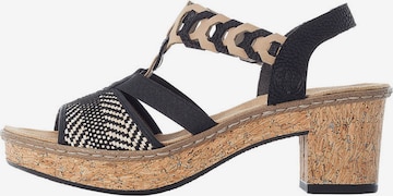 Rieker Sandals in Black