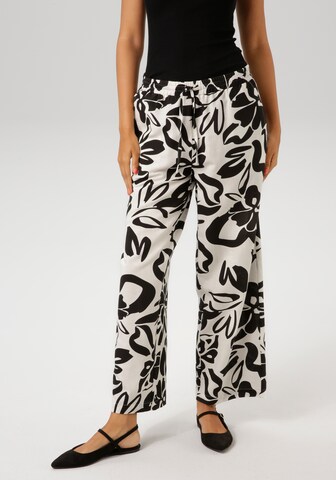 Aniston CASUAL Regular Pants in White: front