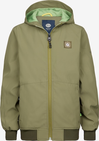 Petrol Industries Tussenjas 'Lemon' in Groen: voorkant