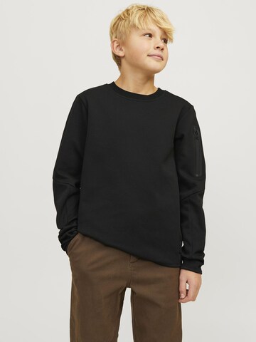 Jack & Jones Junior Sweatshirt in Black: front