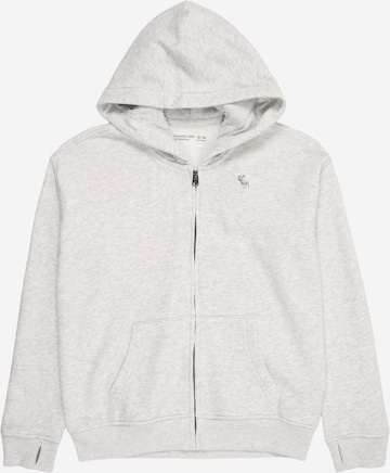 Abercrombie & Fitch Tréning dzseki 'Essentials' - szürke: elől
