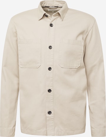 Fit confort Chemise TOM TAILOR DENIM en beige : devant