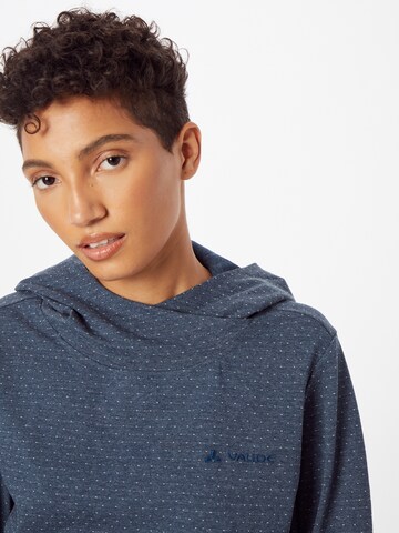 VAUDE Sportief sweatshirt 'TUENNO' in Blauw