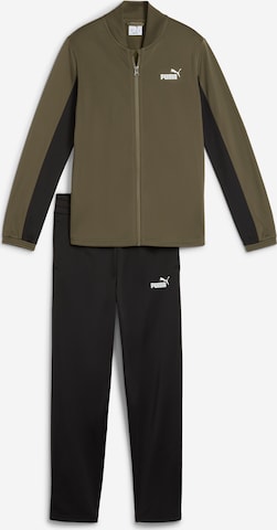 Tuta da jogging di PUMA in verde: frontale