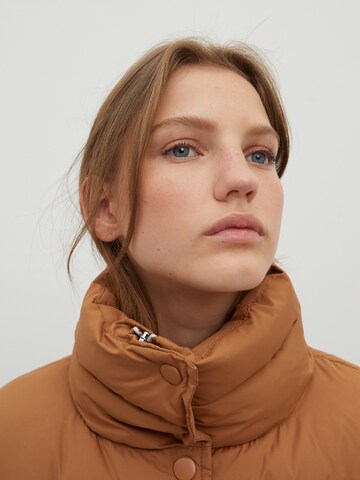 EDITED Winter Coat 'Monta' in Brown