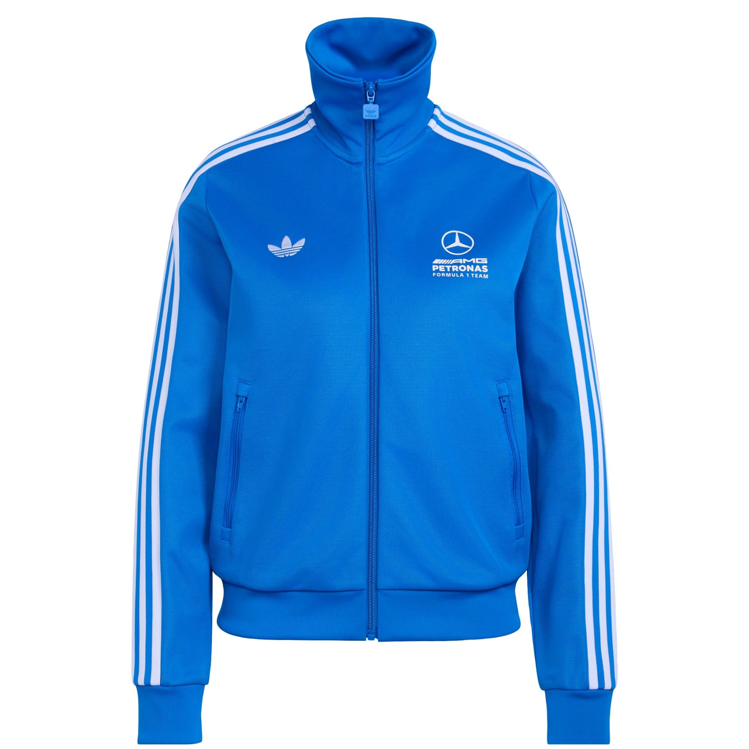 ADIDAS PERFORMANCE Vestes d’entraînement 'Mercedes-Amg Petronas Formula 1 Team' en M en azur / blanc, Vue avec produit