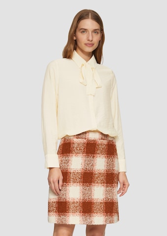 s.Oliver Bluse in Beige: Vorderseite