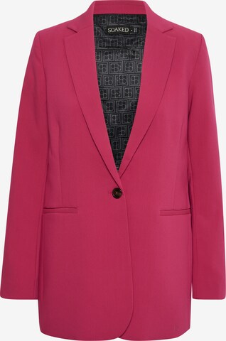 SOAKED IN LUXURY Blazer 'Corinne' in Pink: predná strana