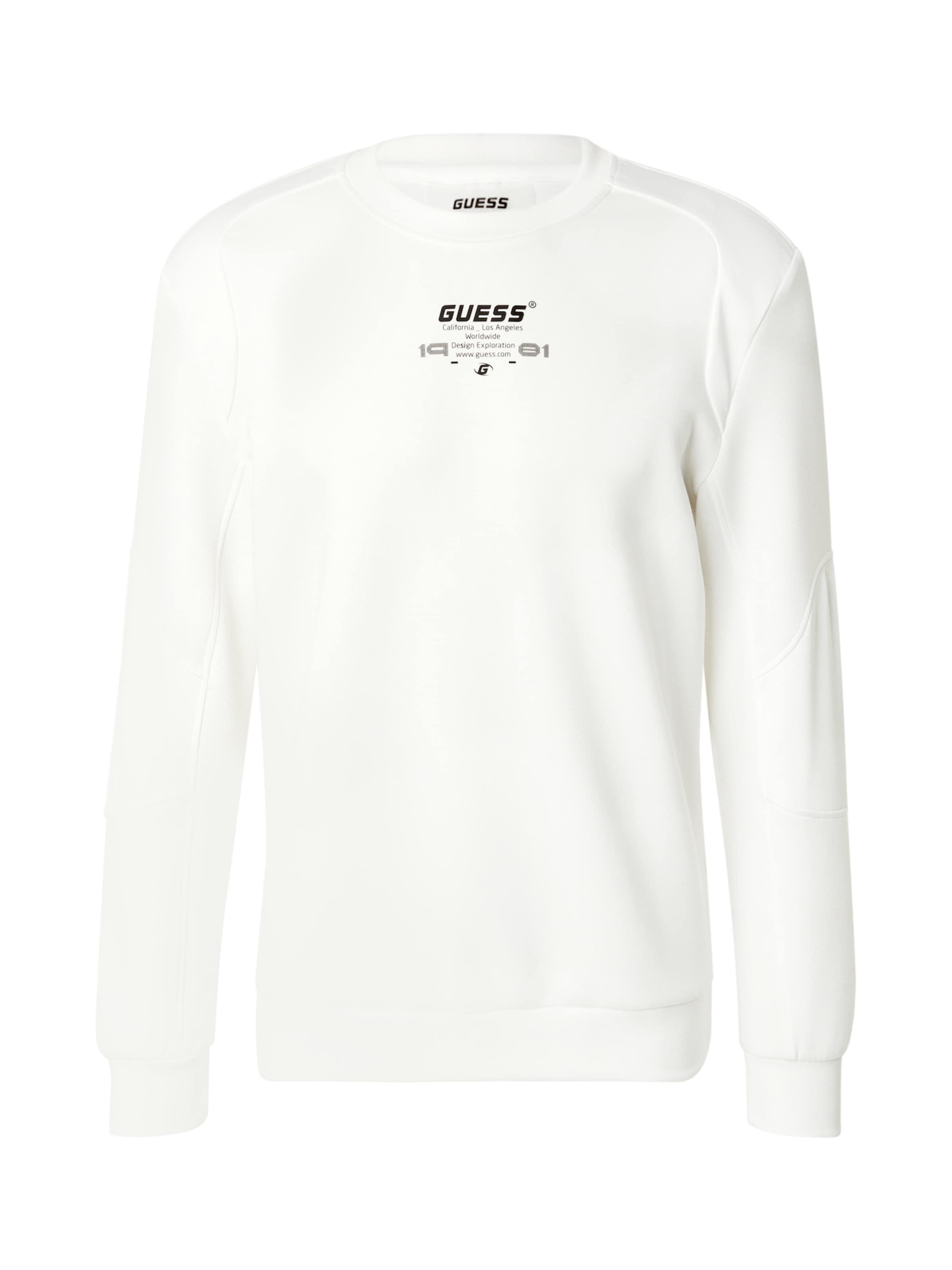 GUESS - Camiseta deportiva 'RYOTA' en blanco: frente