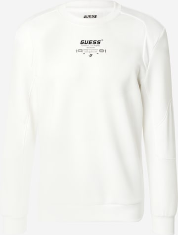 Sweat de sport 'RYOTA' GUESS en blanc : devant