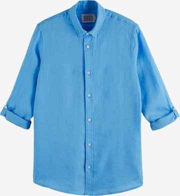 SCOTCH & SODA Regular Fit Hemd in Blau: Vorderseite