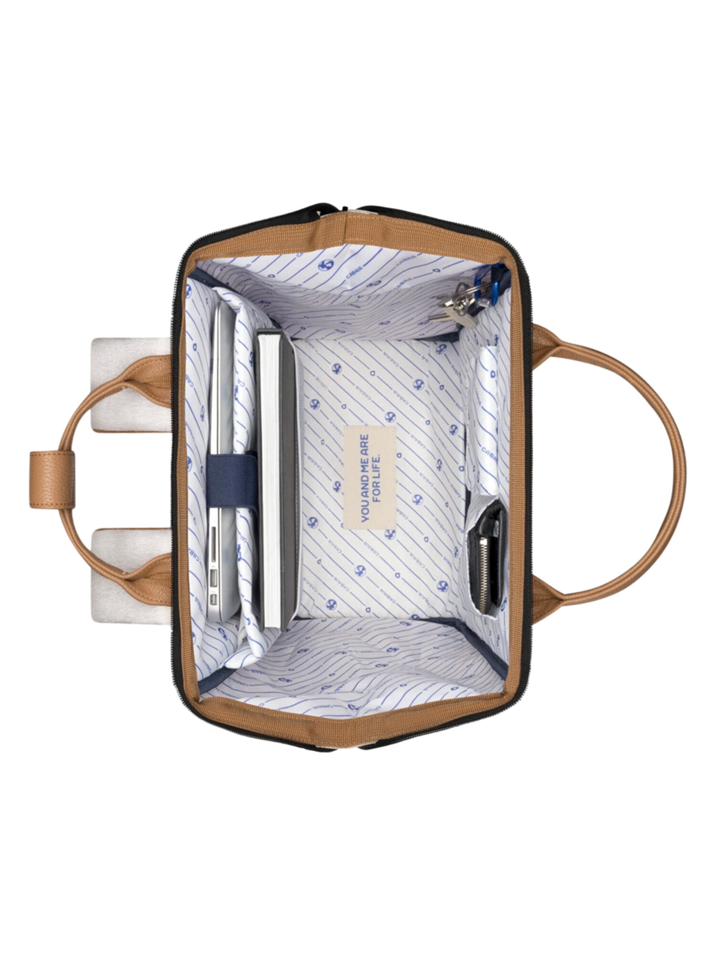 Cabaia Backpack 'Arequipa L' in Beige