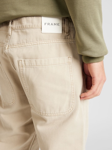 Loosefit Jean 'SKATER' FRAME en beige