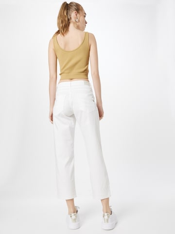 Cream Loose fit Jeans 'Matun' in White