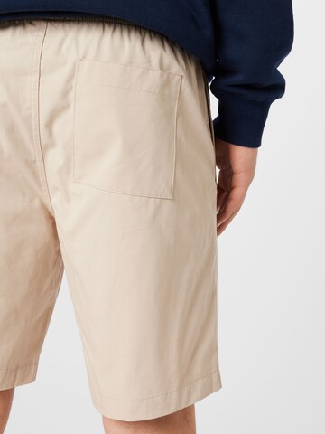 MADS NORGAARD COPENHAGEN Regular Shorts 'Sean' in Beige