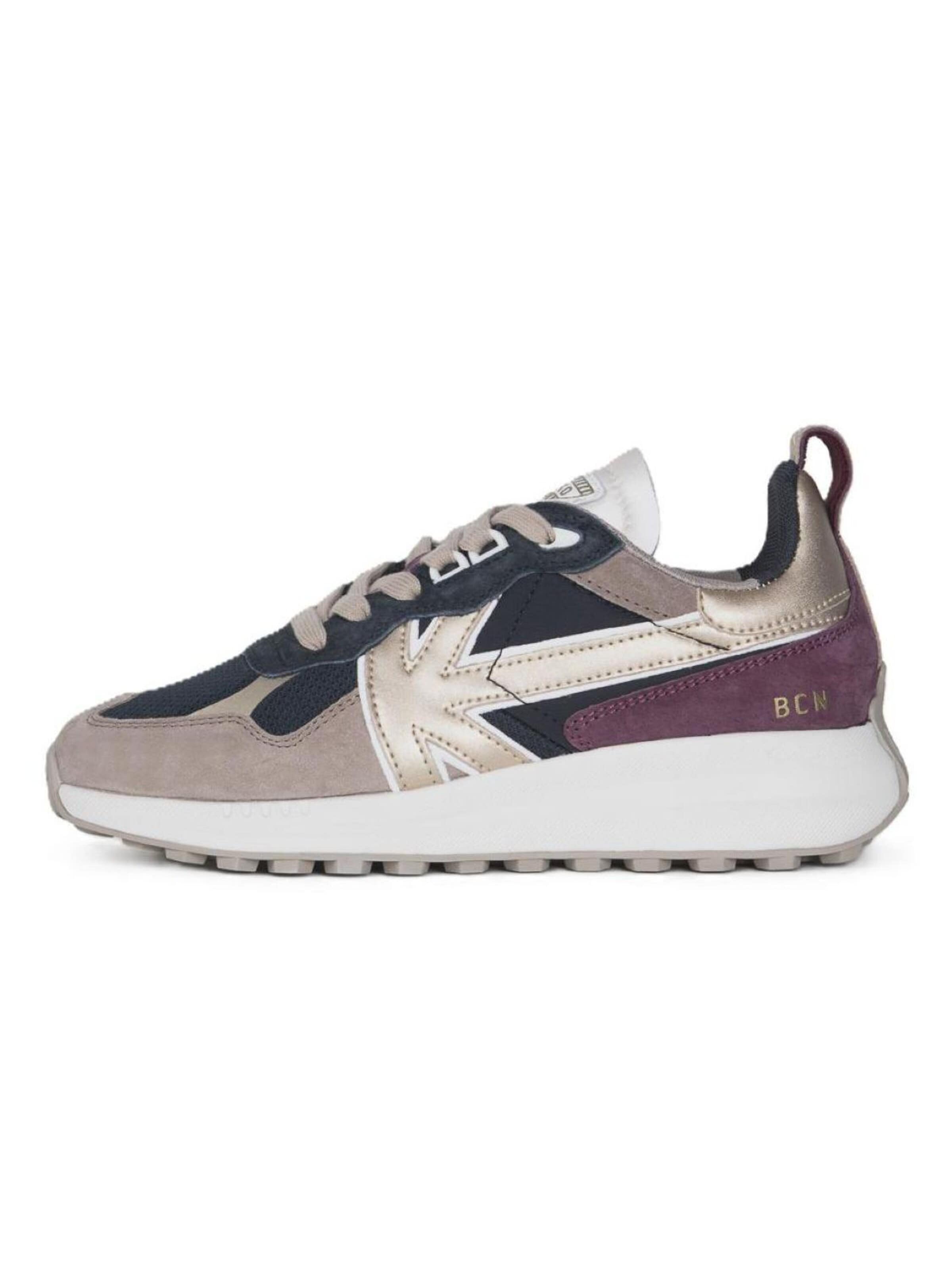 Kaotiko Sneakers laag 'Detroit Glam' in Lila: voorkant