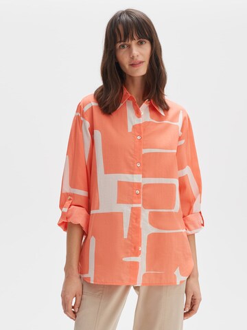 OPUS Blouse 'Fumine' in Orange: front