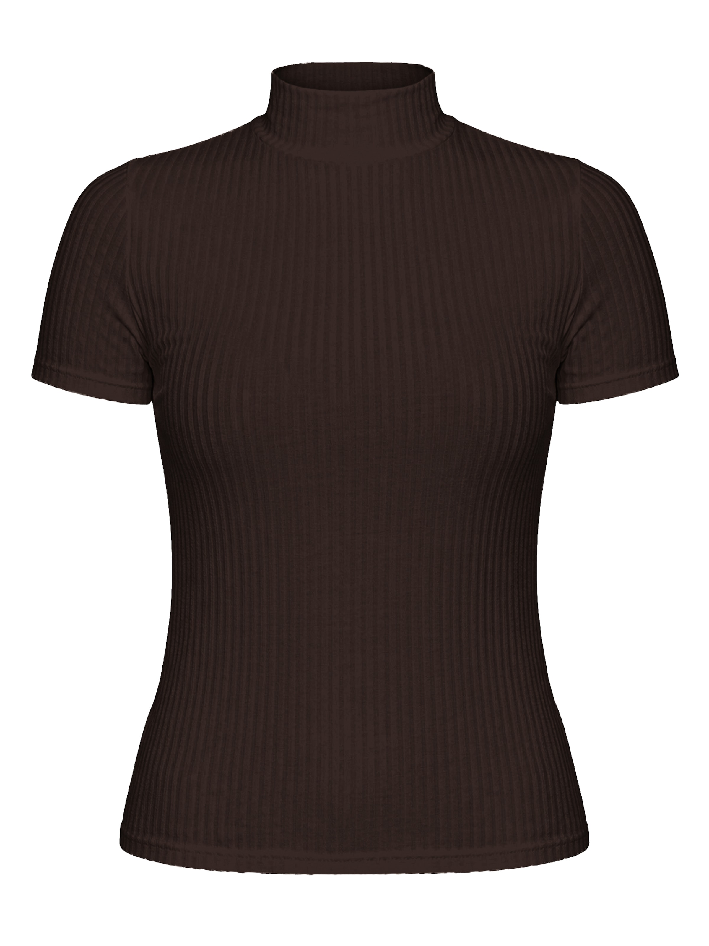SASSYCLASSY Shirt in Brown: front