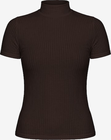 SASSYCLASSY Shirt in Brown: front