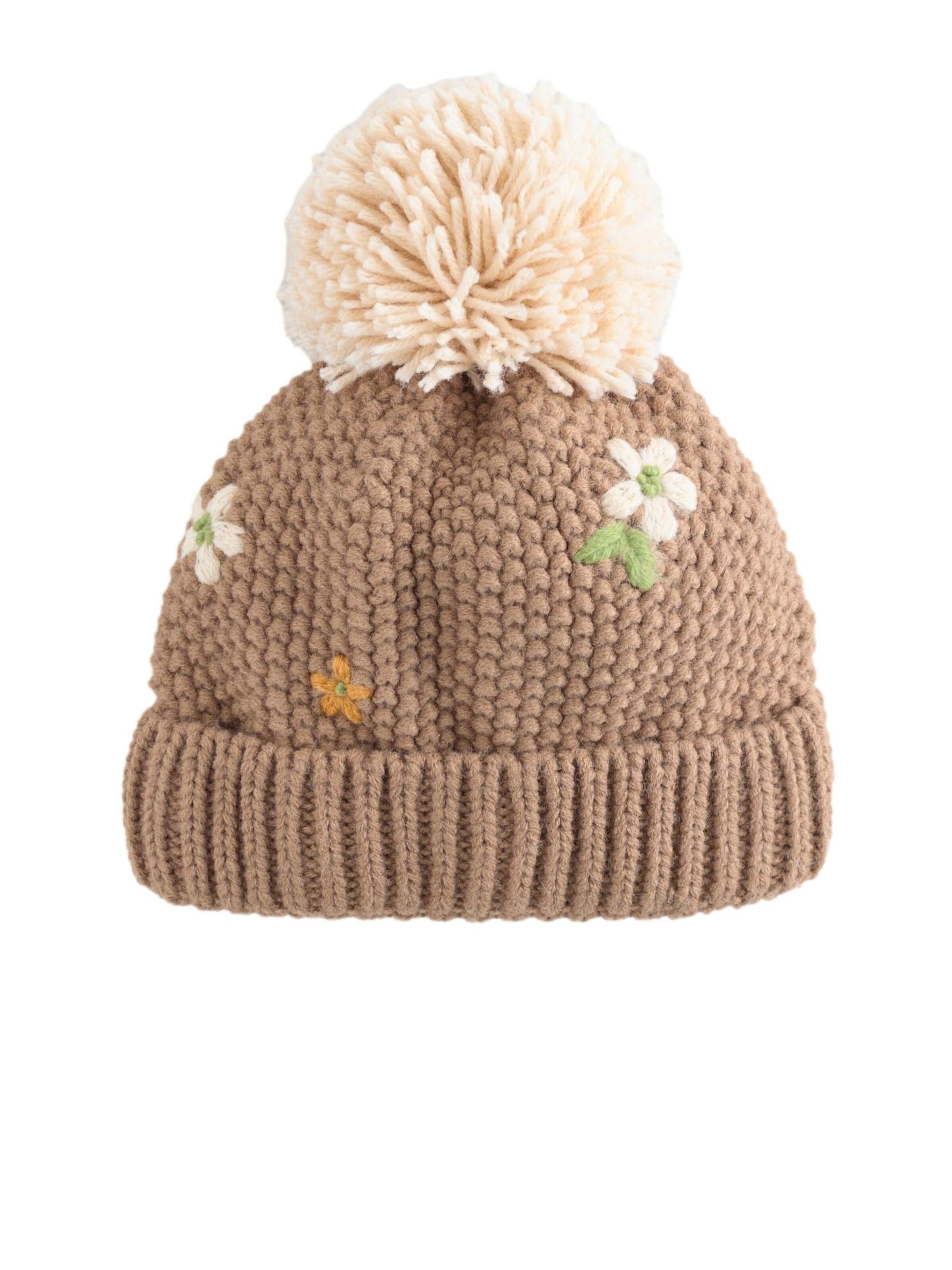 Next Czapka w kolorze brązowy: przód