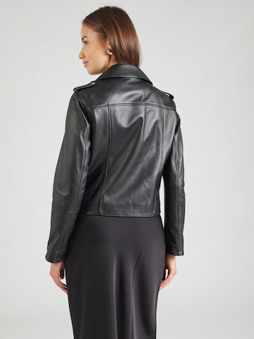 HUGO Between-season jacket 'Lujana' in Black