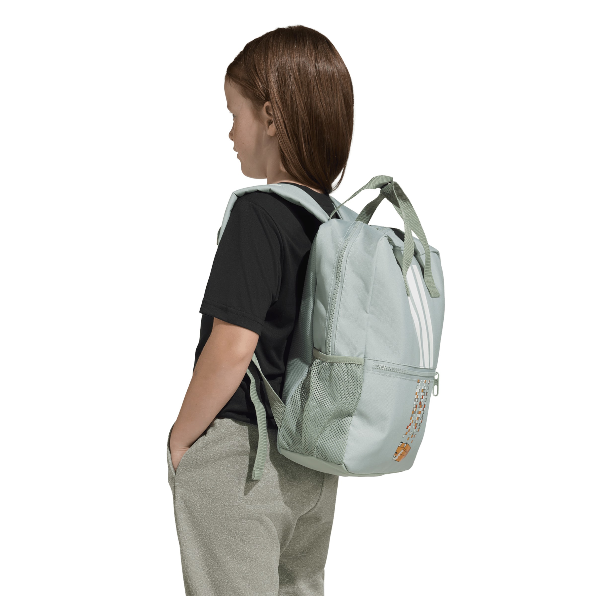 ADIDAS SPORTSWEAR Sports backpack 'Adidas x Minecraft' in Green