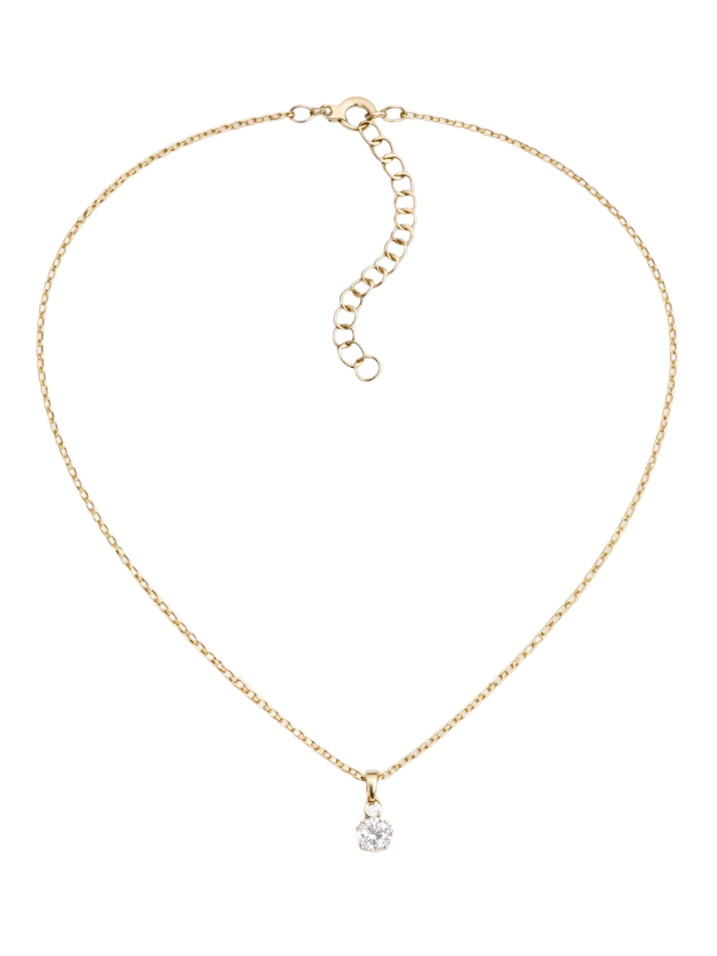 So Chic Necklace in Gold: front