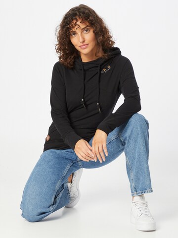 Ragwear Sweatshirt 'FUGE' in Zwart