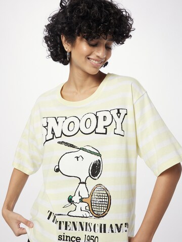 Frogbox Shirt 'Snoopy' in Yellow