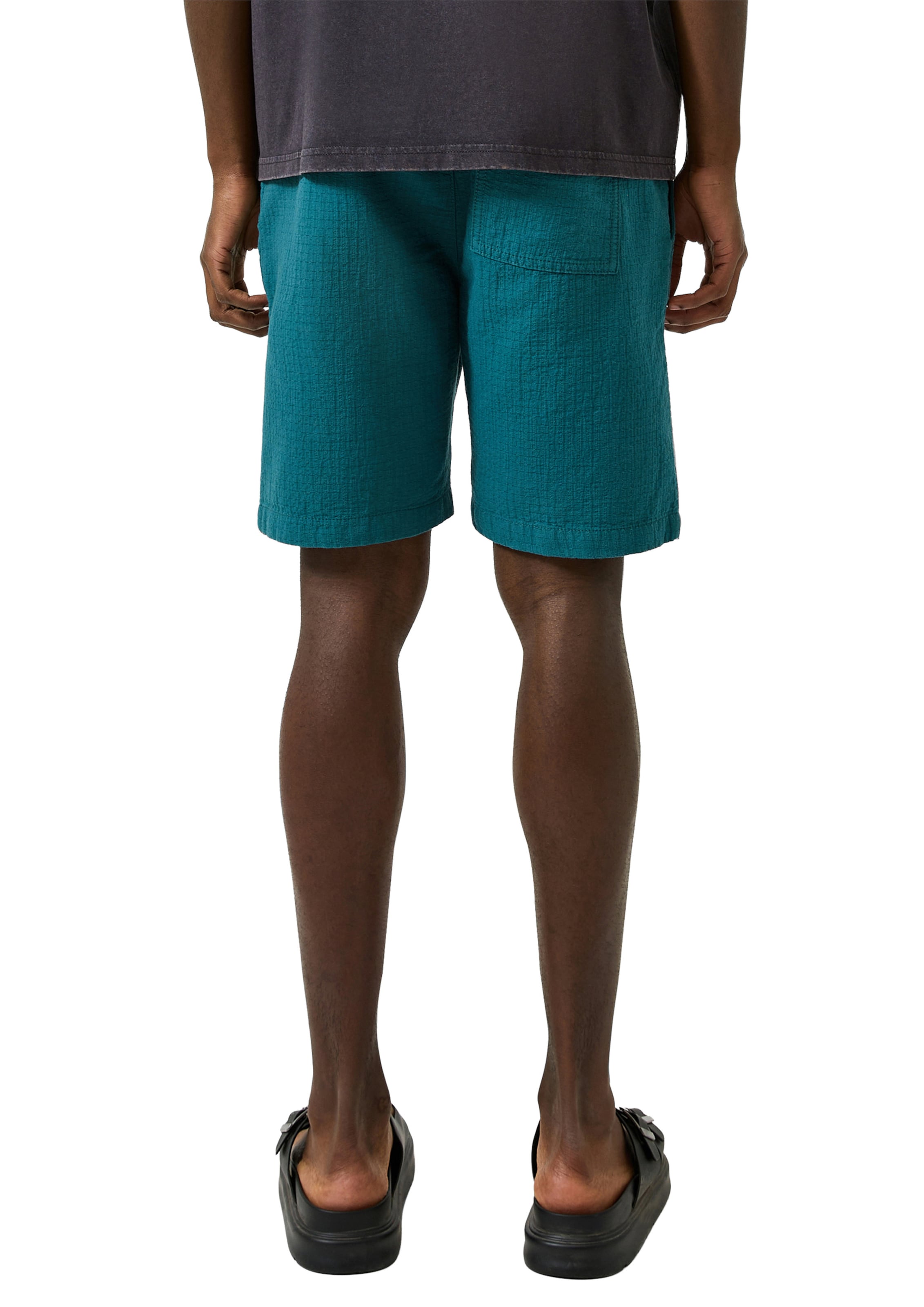 QS Regular Shorts in Blau