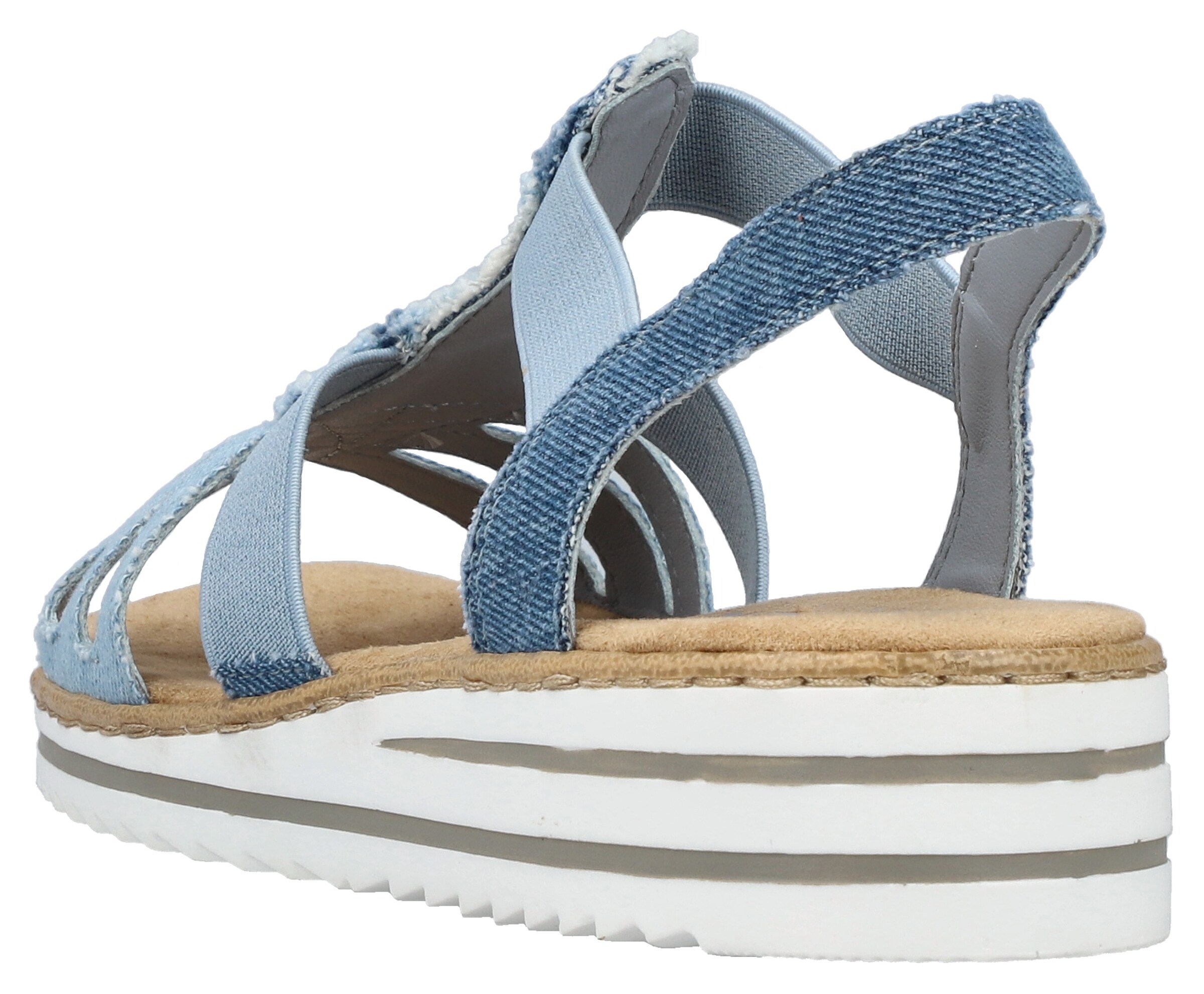 Sandales Rieker en bleu