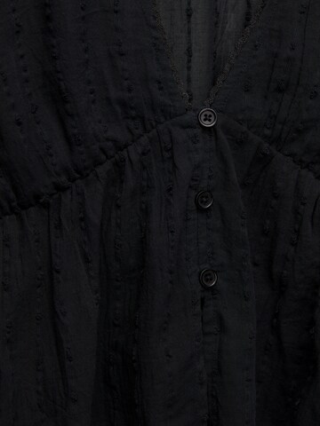Pull&Bear Blouse in Zwart